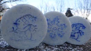 Jojoba pearls in soap