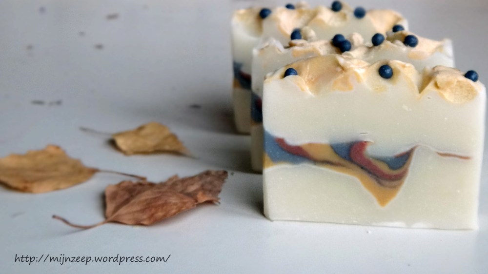 Dandelion Zebra Swirl Soap