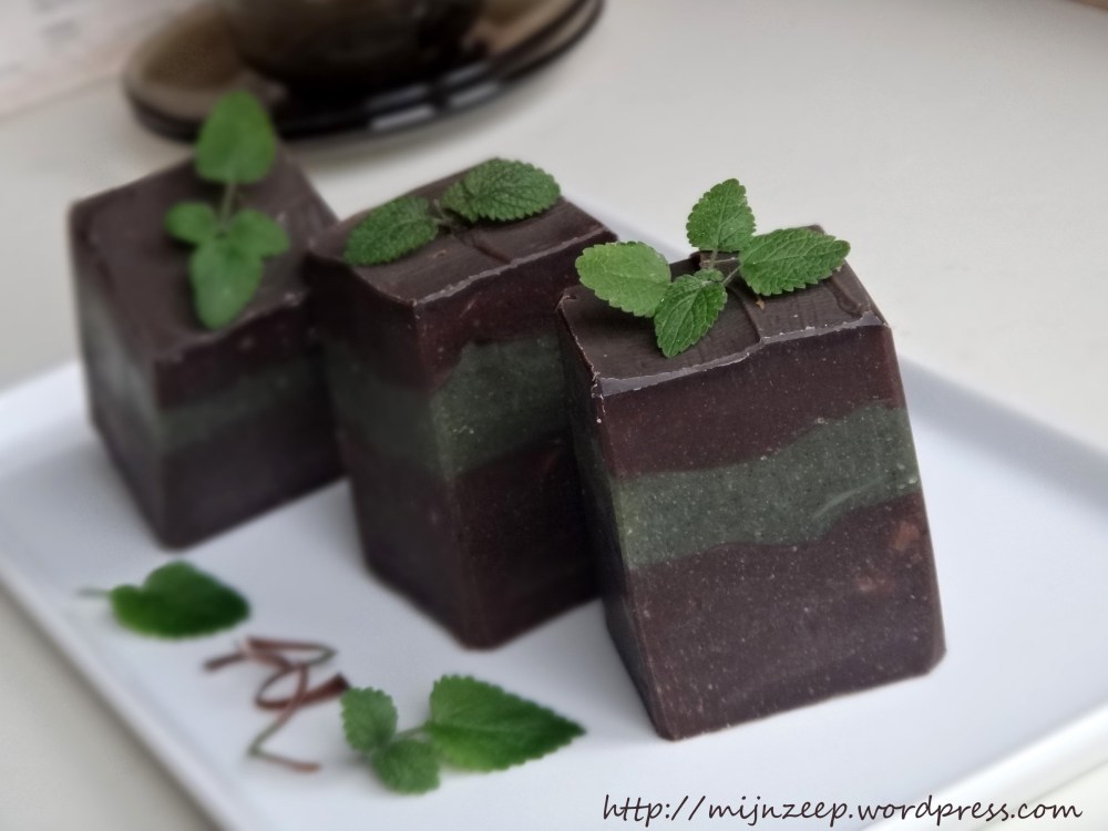 Chocolate soap