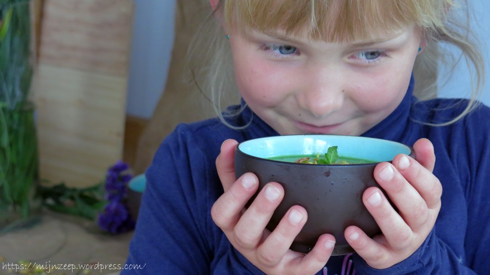 Cucumber-ananas gazpacho