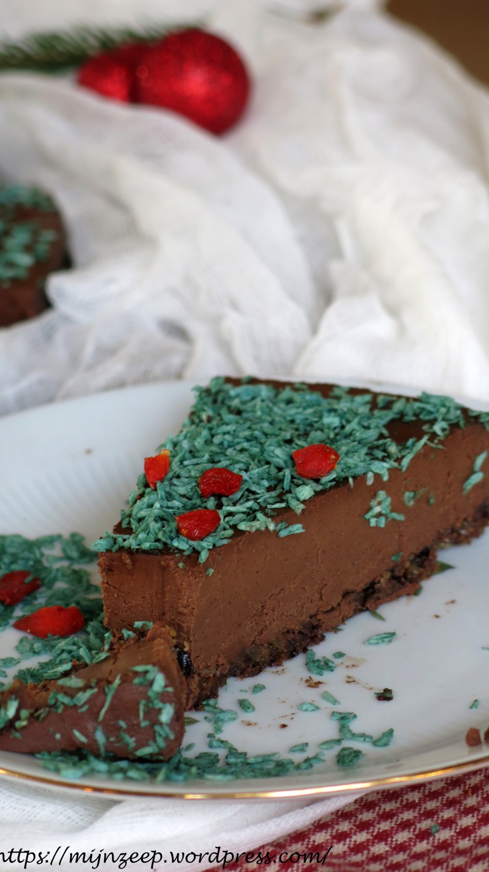 Raw Chocolate Mousse Tart